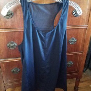 Navy blue workout tank